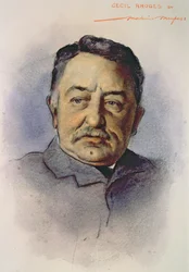 Portret Cecila Rhodesa (1853-1902) (wc na papierze)